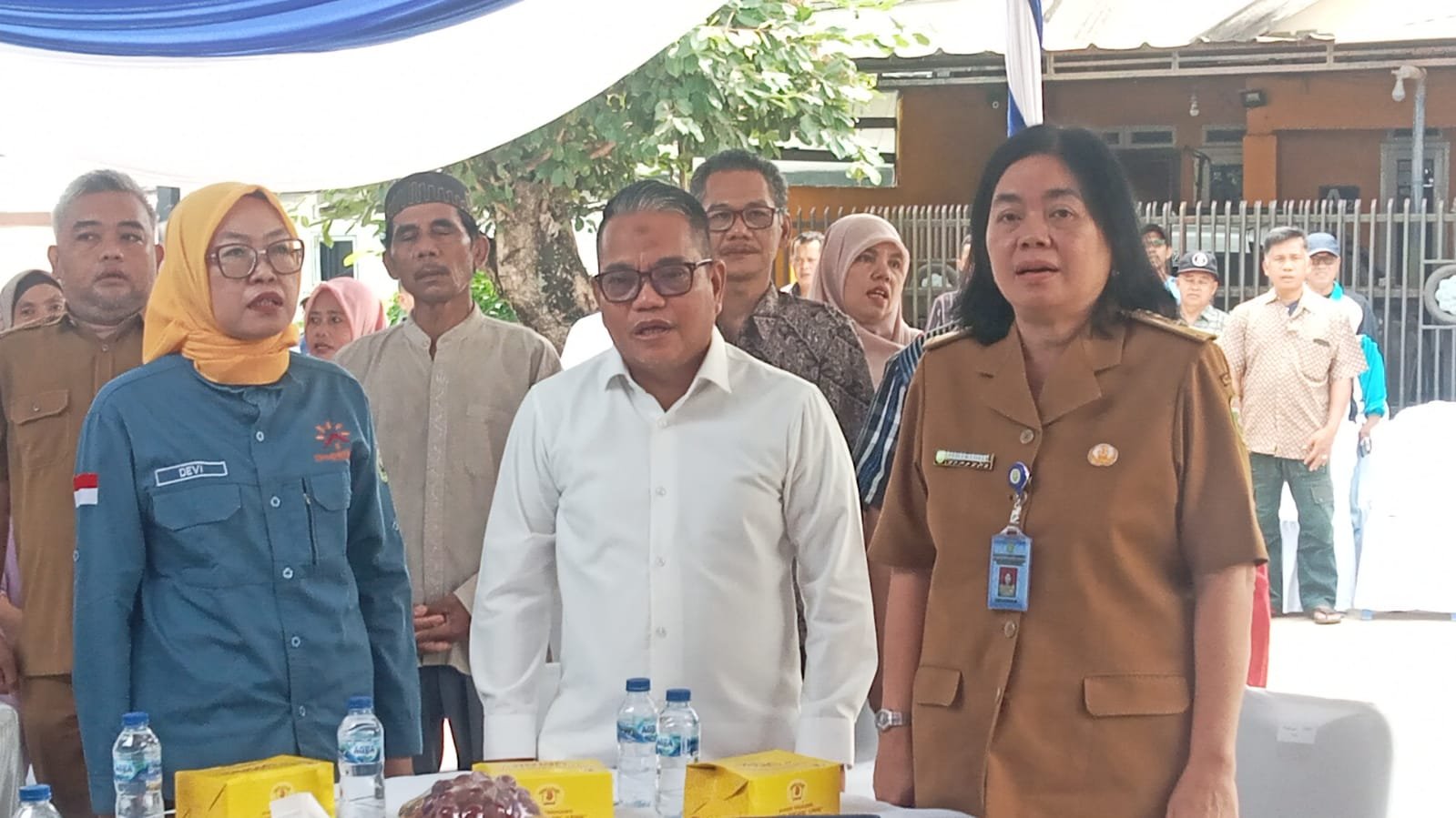 Direktur Utama PT TSM, Adib Ubaidillah, SE., MM, dan secara simbolis diresmikan oleh Kepala Bappeda Provinsi Sumsel, Regina Ariyanti, ST