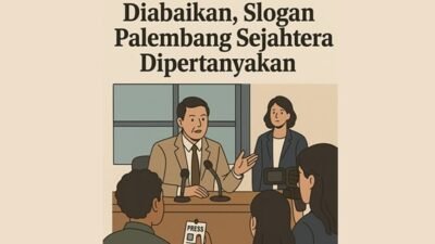 Media Lokal Diabaikan, Slogan Palembang Sejahtera Dipertanyakan